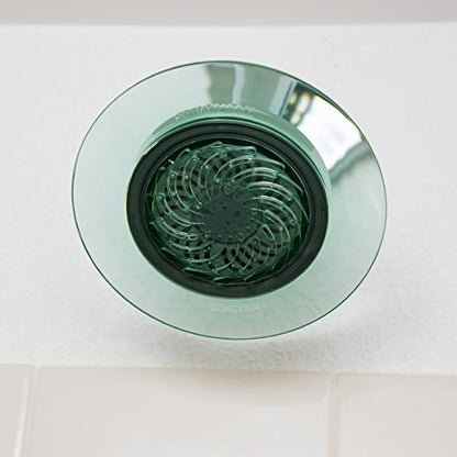 Speakman S-4001-E15 The Reaction 1.5 gpm Low Flow Shower Head, Green/Chrome - color: Jade Green, size: 1.5 GPM
