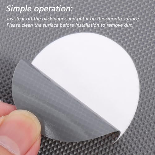 ARTIBETTER Bathroom Non-Slip Stickers 20 Sheets Self-Adhesive Peva Anti-Skid Decals for Bathtub Shower Floor Pool Stairs Smooth Surfaces 3.93 X 3.54 X 0.03 in - size: 10X9CM