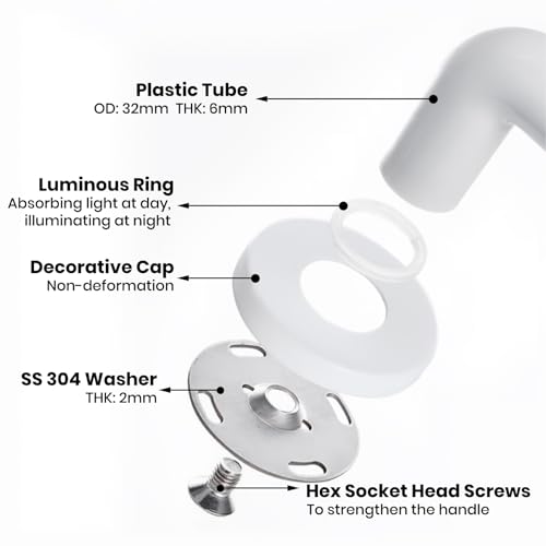 Wall Mounted Shower Seats with Bathroom Grab Bar, Support 550lbs, Adjustable Height Fold Down Shower Seat Wall Mounted, Folding Shower Bench Wall Mounted for Elderly-Adults-Pregnants-Seniors-Disabled - size: Shower Seat with grab bar