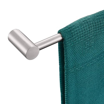 KOKOSIRI Bath Towel Bars Brushed Nickel Bathroom Towel Holder 32-Inch Wall Mounted Racks Bathroom Hardware Accessories Stainless Steel, B4007BR-L32 - color: Brushed Nickel, size: 32-Inch