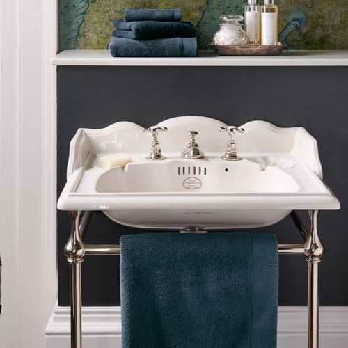 Christy Luxe 2 Bath Sheet Set in Navy Blue 100% Turkish Cotton - Super Soft & Quick Dry - Machine Washable - 730GSM - 2 Bath Sheets - color: Navy, size: 2 Bath Sheets