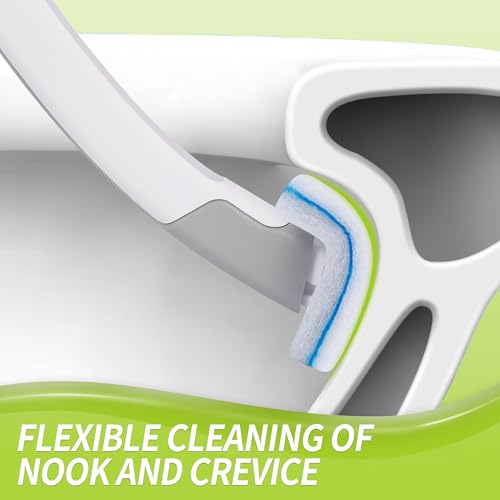Toilet Bowl Cleaner Wand Refills Compatible with CLOROX | 21 Count Disposable Toilet Brush Refills, Replacement Heads for Toilet Cleaning System - size: 7 Count (Pack of 3)