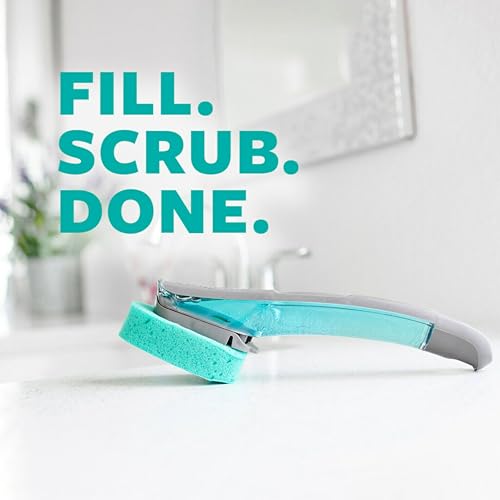 Scotch-Brite Scrub Tub & Shower Wand, Ideal for Bathroom Buildup, Glass Door, Shower and Bath Cleaner, Soap Scum Remover, 1 Wand - size: 1 Pack