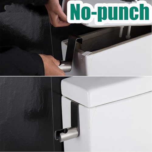 LiXiongBao 2 Pack Bidet Sprayer Holder for Toilet Attachment Bathroom Hanging Bracket for Handheld Shower Toilet Bidet Sprayer,Stainless Steel Toilet Tank or Wall Mounted Bathroom Head Hold - color: 2 Pcs