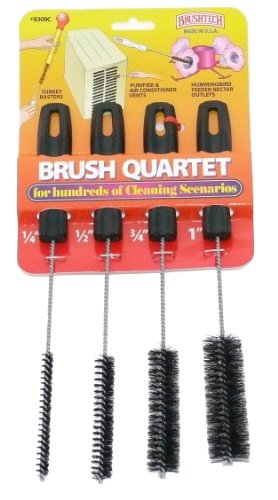 BRUSHTECH – Brushtech Brush Quartet for Multi-Use - Black, Set of 4