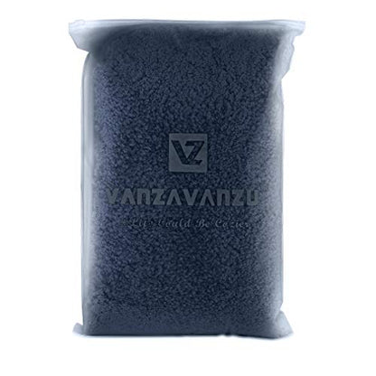 VANZAVANZU Bath Mats Non Slip Ultra Soft Absorbant Microfiber Fluffy Thick Bathroom Rugs Machine Washable (24"x36", Navy Blue) - color: Navy Blue, size: 24"x36"