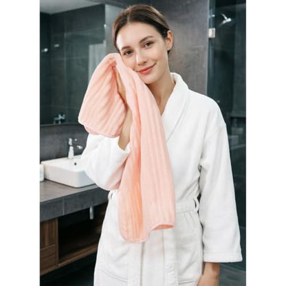 3-Piece Hand Bath Towels 14 X 29.6 Inchs, Quick-Dry Microfiber Washcloths with Hanging Loop, Soft & Absorbent Face Towels for Bathroom Kitchen Gym Travel - color: 1grey-1blue-1pink