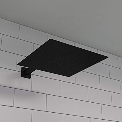 Alfi brand RAIN16S-BM Shower Head, Black Matte - color: Black Matte