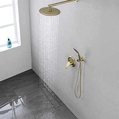 EXF Linear Shower Drain 18 Inch Matte Black with Reversible Flat & Tile Insert Cover, Stainless Steel Rectangle Shower Floor Drain with Hair Catcher, Adjustable Feet - color: Matte Black, size: 18 IN