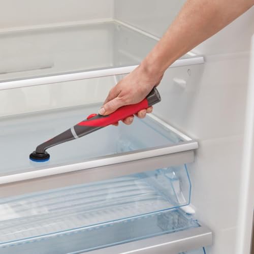 Rubbermaid Reveal Power Scrubber Attachable Scouring & XL Brush Head, for Cordless Electric Battery Powered Scrub Brush, Ideal for Kitchen/Stovetop/Dish/Silverware/Utensils/Appliances - size: 2 Pieces, style: Dual Head Combo