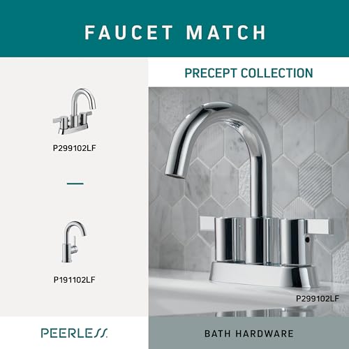 Peerless PA347 Precept Towel Ring, Polished Chrome