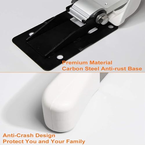 CEEBUS Bathroom/Toilet Handrail, Foldable Drop Down Toilet Rail Support, Bathroom Grip Wall Mounted Safety Grab, Stainless Steel Modern Handrail