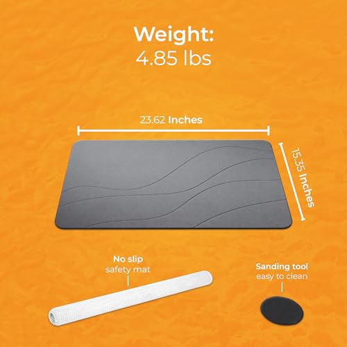 Diatomaceous Earth Bath Mat