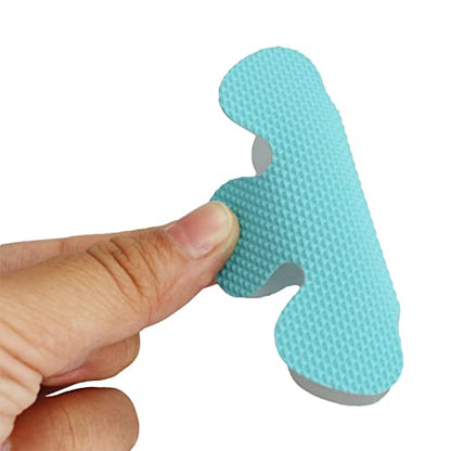 20PCS Safety Shower Treads Adhesive Appliques Non-Slip Bathtub Stickers with Premium Scraper