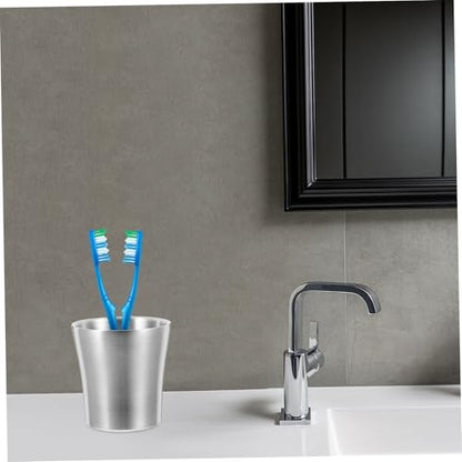 Bathroom Water Cup Travel Toothbrush Cup Mug Sleek Design Toothbrush Holder