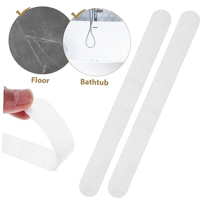 COLLBATH 30pcs Bathtub Non Slip Stickers Shower Stickers Adhesive Decals for Shower Floor Non Slip Adhesive Decals