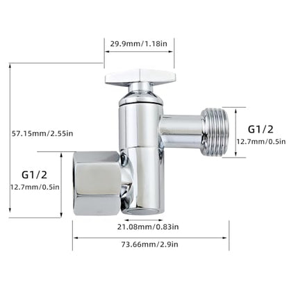 Adjustable Shower Head Extension Arm, 360° Swivel Elbow Adapter, Stainless Steel Rust-Resistant Shower Head Connector for Fixed and Rain Shower Heads (Silver) - color: Silver