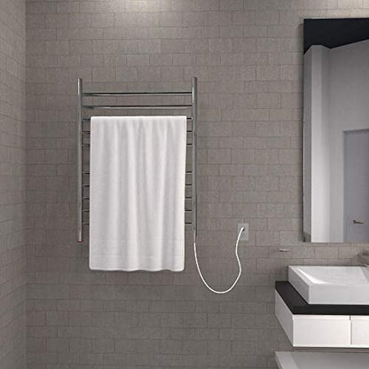 Amba RWP-SP Radiant Plug-In Straight Towel Warmer, Polished