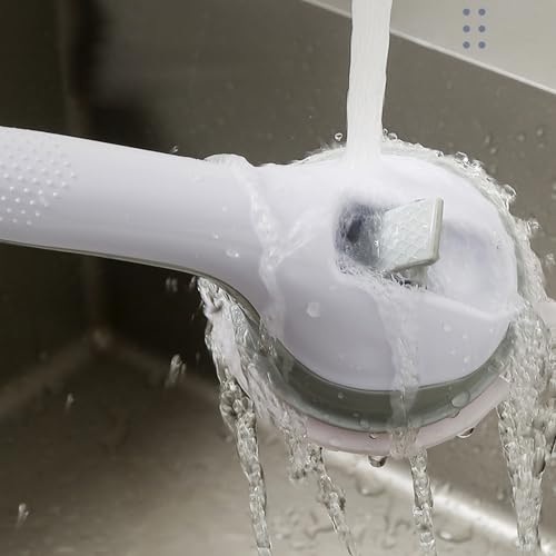 Shower Grab Bars for Seniors Bathroom Suction Cup 11.68 Inch Easy to Install Shower Handles for Removable Handrails for Seniors Elderly Heavy Duty Safety Grip Waterproof Drill Free Waterproof