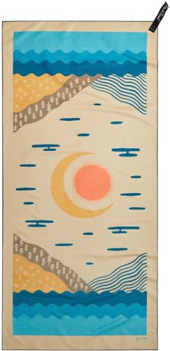 PackTowl Personal Ultralight Microfiber Camping and Travel Towel, Balance Print, Body - color: Balance Print, size: Body - 25 x 54 Inch