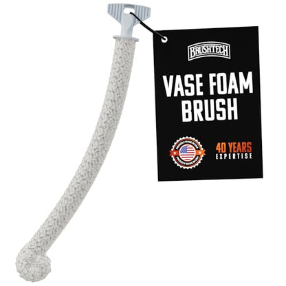 BRUSHTECH – Brushtech Vase Foam Brush - White