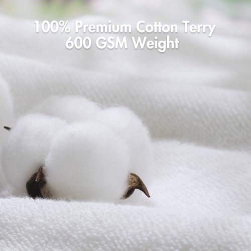 Madison Park Roan Border Cotton Bath Towel Set Absorbent, 6 Piece, Aqua | Microfiber, Soft Pile, Machine Washable, OEKO-TEX Certified, Plush Bathroom Mat, Non Slip TPR Backing - color: Aqua