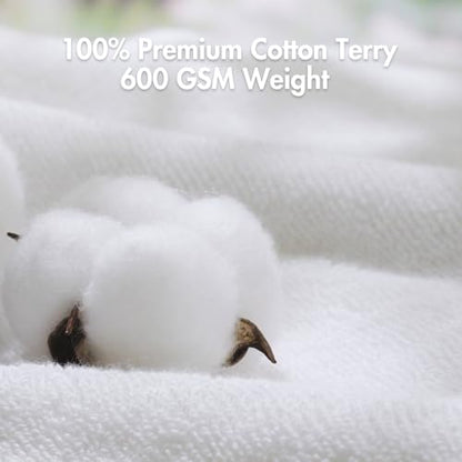 Madison Park Roan Border Cotton Bath Towel Set Absorbent, 6 Piece, Aqua | Microfiber, Soft Pile, Machine Washable, OEKO-TEX Certified, Plush Bathroom Mat, Non Slip TPR Backing - color: Aqua