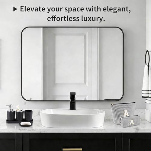 Bathroom Accessories Set with Shower Curtain Makeup Bags 12pcs | with 2 Makeup Bags, Trash Can, Toilet Brush Set, Soap Dispenser Toothbrush Holder Set, Tray, Q-tip Holder - size: Bath Set Makeup Bag