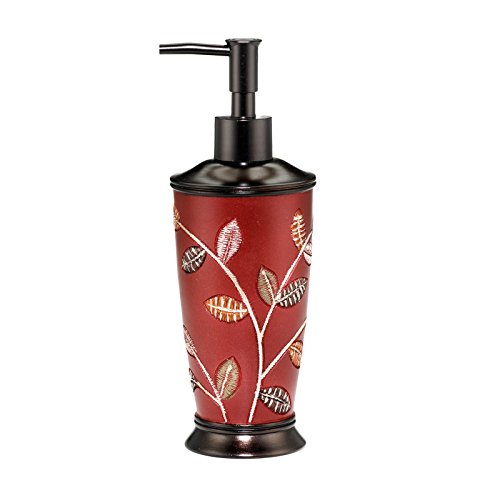 Zahari Home Aubury Stylish Soap Dispenser Set - Modern Print Design for Kitchen and Bathroom - Lotion Pump, Dish Soap, Hand Sanitizer, Hand Soap - Cute and Practical - color: Aubury