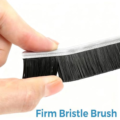 Slim Gap Cleaning Brushes, 3 Piece Black Set