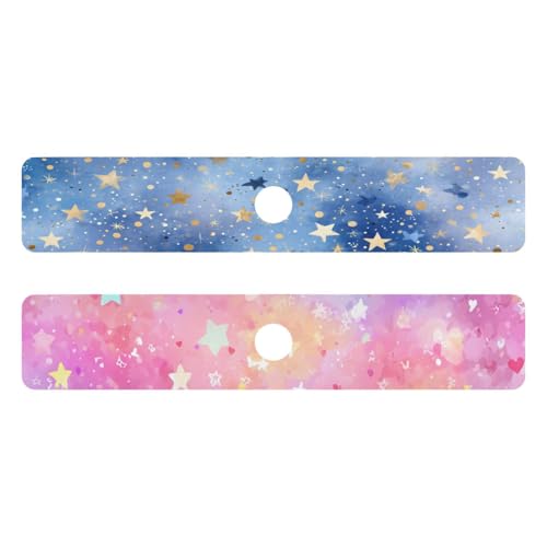 Blue Romantic Golden Stars Gradient Kitchen Sink Splash Guard Sink Faucet Mat Faucet Handle Drip Catcher Drain Mats for Kitchen Bathroom Countertop Absorbent Dish Drying Pad 2Pac - color: Blue Romantic Golden Stars Gradient, size: 30x5.4in x2