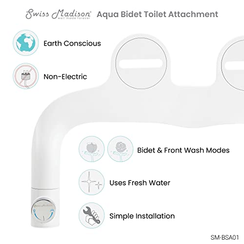 Aqua Non-Electric Bidet Toilet Attachment