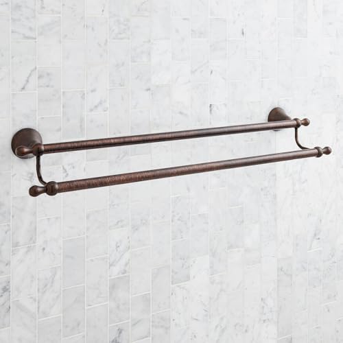 Signature Hardware 955107 Traditional 26-3/4" Towel Bar - color: Polished Brass