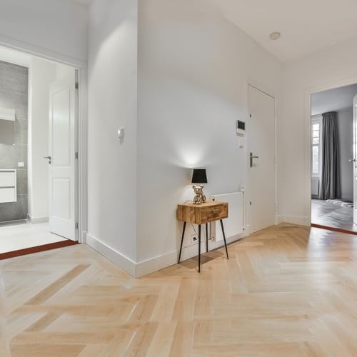 PATIKIL Self Adhesive Floor Transition Strip 3 in x 6.6 Ft, Vinyl Laminate Floor Flat Divider for Joining Floor Gaps Doorways Carpet Cover Floor Tiles Walnut