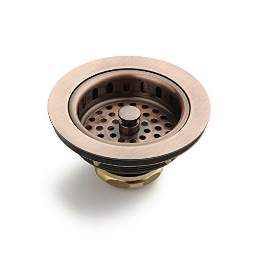 Signature Hardware 212170 4-1/2" Basket Strainer with Tailpiece - color: Polished Nickel