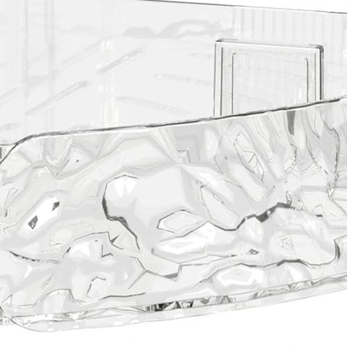 YWBL-WH Wall Mount Corner Shelf, Space Saving Bathroom Kitchen Floating Shelf with Raised Guard Rails for Home Decor Storage