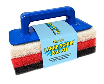 STAR BRITE Large Multi-Texture Scrub Pad Kit - color: Large Scrub Pad Kit