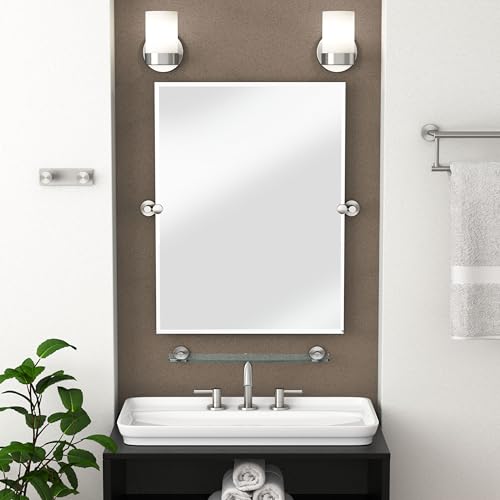 Gatco 4642 Glam Towel Ring, Satin Nickel / Wall Mounted 6.5" Towel Ring for Bathroom - color: Satin Nickel