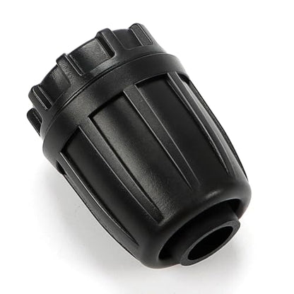 1/2 Inch Drip Irrigation End Plug Fittings, 12 Pieces 1/2'' Drip Line Barbed Locked End Cap Connectors for 1/2 Inch Irrigation Tubing (1/2" ID x 0.650" OD) for Garden Watering System - size: 1/2" Nut Plug 12 Pcs