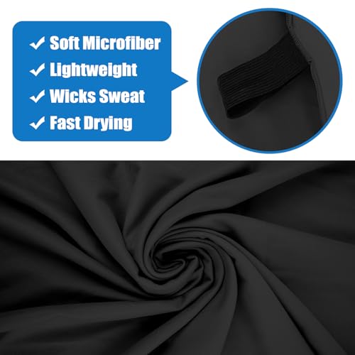 Camping Towel L Size Microfiber Quick Dry Lightweight Travel Body Swimming Pool Beach Yoga Mat Towels (Black, 1 Pack L) - color: Black, size: 1 Pack L
