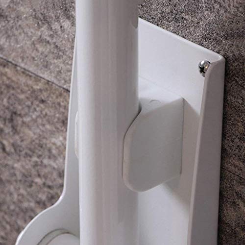 Sturdy Shower Safety Grab Bar for Bathtub, Bathroom Handrails, Barrier-Free Elderly Disabled Toilet Standing Support Railings Padded, Bathroom Folding Bathroom Armrests,B,Blue - color: Blue