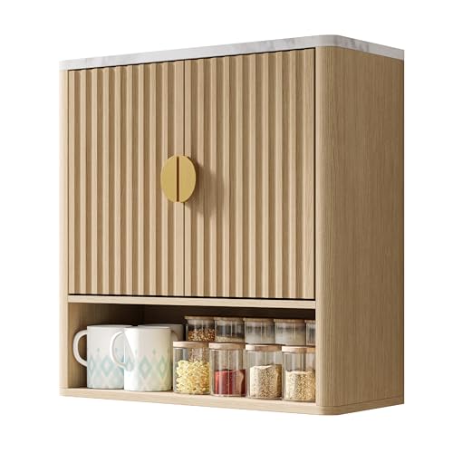Bathroom Cabinet Wall Mount with Adjustable Shelf, Modern Medicine Cabinet, Small Wall Mounted Storage Organizer, Over Toilet Storage for Bathroom