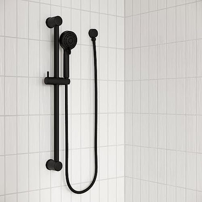 Pfister LG16-500 Holliston 1.75 GPM Multi Function Hand Shower Package - Includes Slide Bar, Hose, and Wall Supply - Brushed Nickel - color: Brushed Nickel