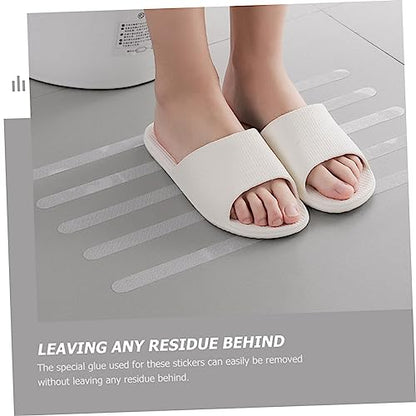 UKCOCO 4sets Non-Slip Sticker Bath Shower Mat Slip Strips Adhesive Bathroom Accessories