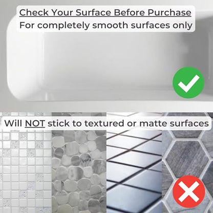 Non Slip Shower Mat for Bathtub, Beige TPE Bath Mat with Strong Suction Cups, Quick-Dry Drain Holes, Soft Textured Surface, Spa-Inspired, 30x17 Inch