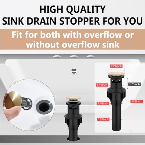 Brushed Gold Waterfall Bathroom Faucet 4 Inch Centerset,2-Handle | Stainless Steel 3-Hole Deck-Mount Design Includes Supply Lines and Pop-Up Drain for a Complete Vanity Installation - color: Brushed Gold