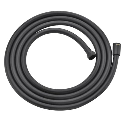 10ft Silicone Rv Shower Head Hose Extra Long Black | 119 Inches Explosion Proof Anti Winding Showerhead Hose,Used In Showerhead Spray Bidet Flexible Shower Hose Replacement - color: Black, size: 119 In