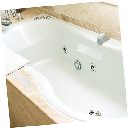 6pcs Transparent Non Slip Bath Strips Adhesive Stickers for Bathtubs Showers Stairs and Floors Skid for Bathroom Safety - size: 6 pcs