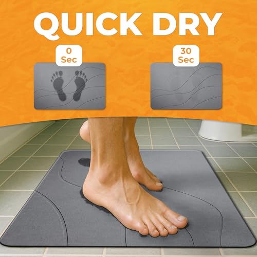 Diatomaceous Earth Bath Mat