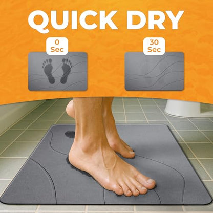 Diatomaceous Earth Bath Mat